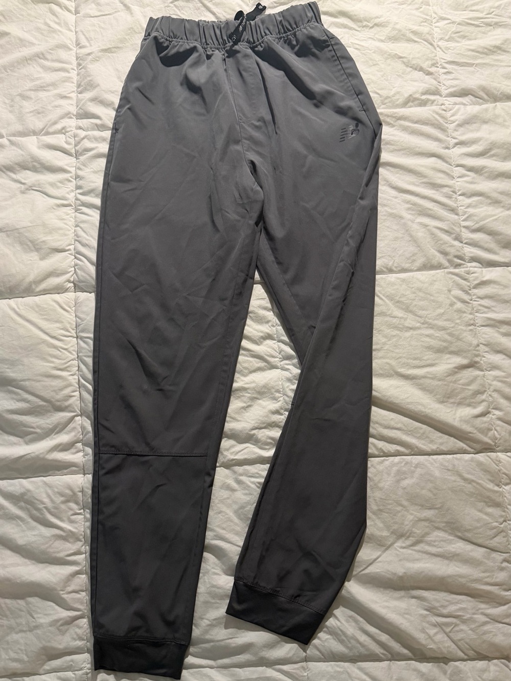 Gray New Balance Athletic Jogger Pants Boys L